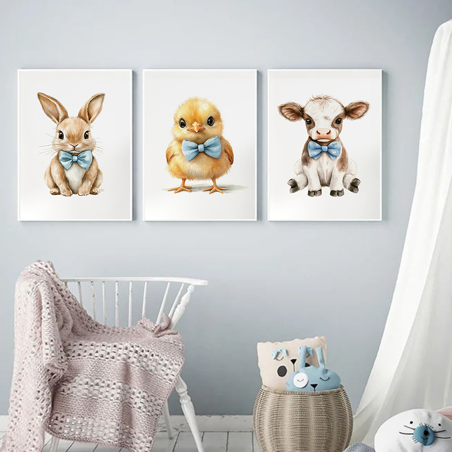 Cute Animal Nursery Printed Zo - Baby Zoo Nursery incelemesi ve fiyatı