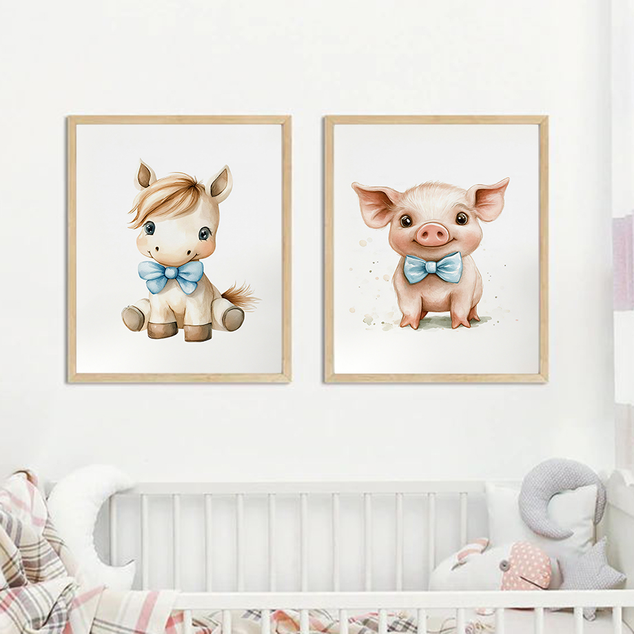 Cute Animal Nursery Printed Zo - Baby Zoo Nursery incelemesi ve fiyatı