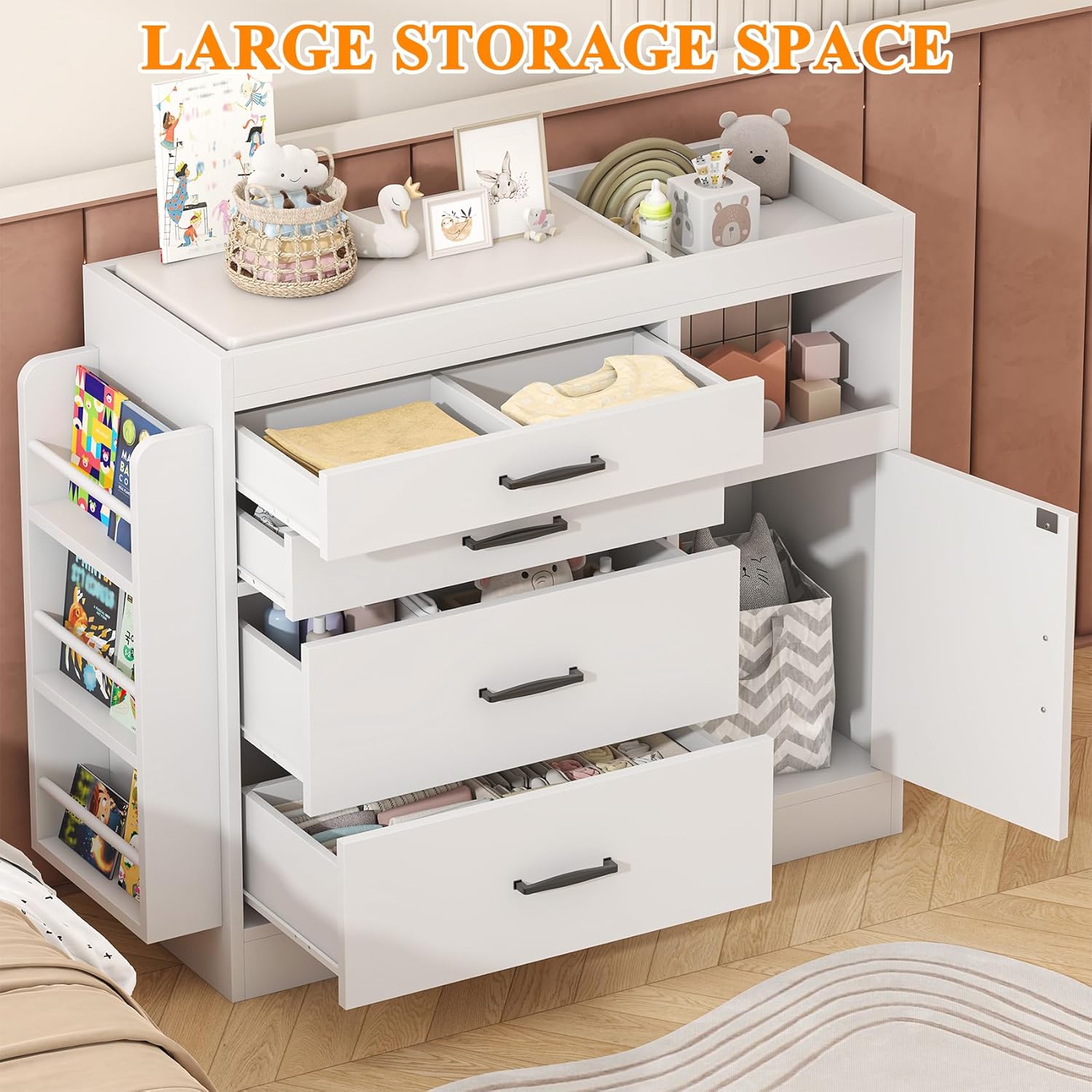 Changing Table Dresser, Baby N - Baby Nursery Dresser Changing Table incelemesi ve fiyatı