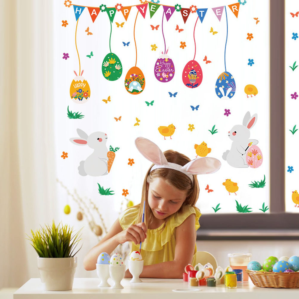Easter Wall Sticker Decor Happ - Baby Nursery Colors incelemesi ve fiyatı