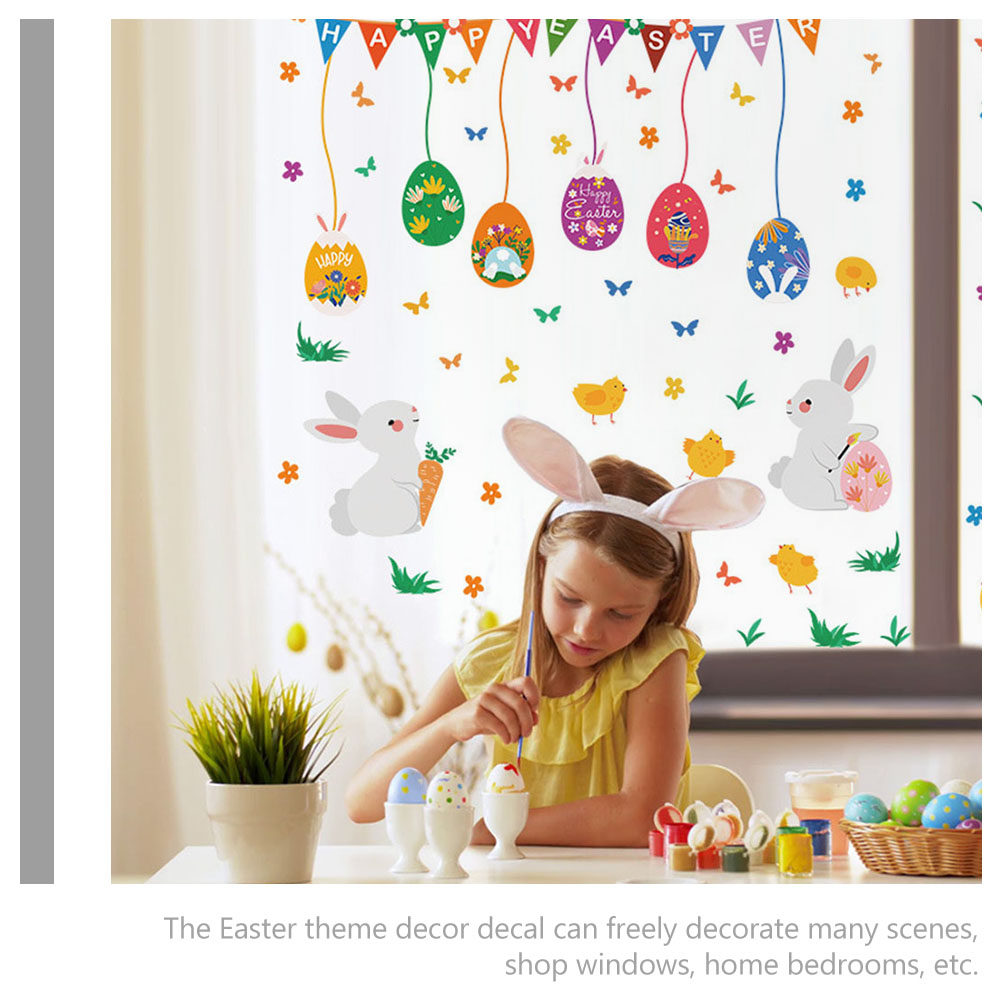 Easter Wall Sticker Decor Happ - Baby Nursery Colors incelemesi ve fiyatı