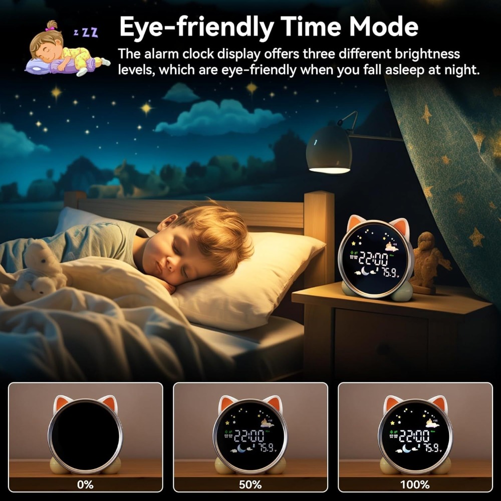 Kids Alarm Clock Ready to Rise - Sound Sleep Trainer Clock incelemesi ve fiyatı