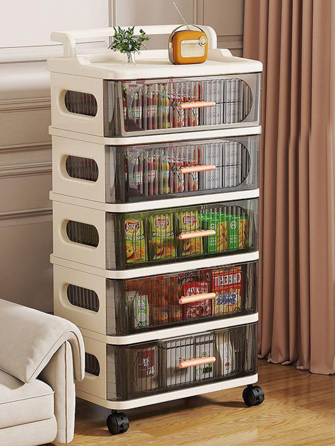Children's Toy Storage Cabinet - Baby Nursery Drawers incelemesi ve fiyatı