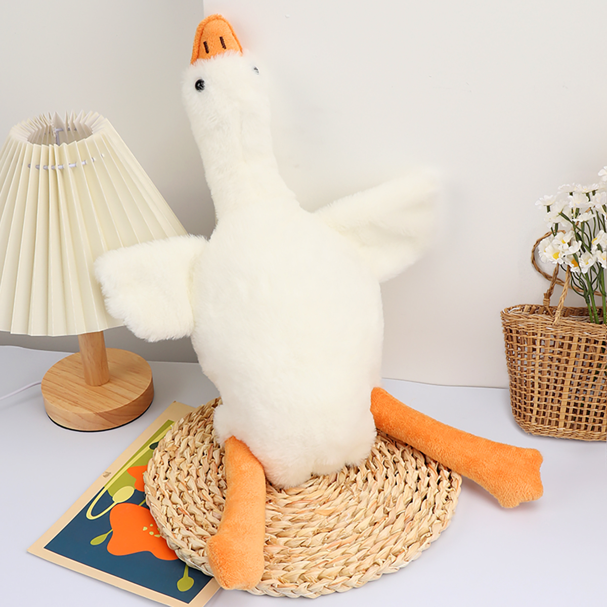 50cm Soft Goose Plush Pillow T - Baby Nursery Cushion incelemesi ve fiyatı