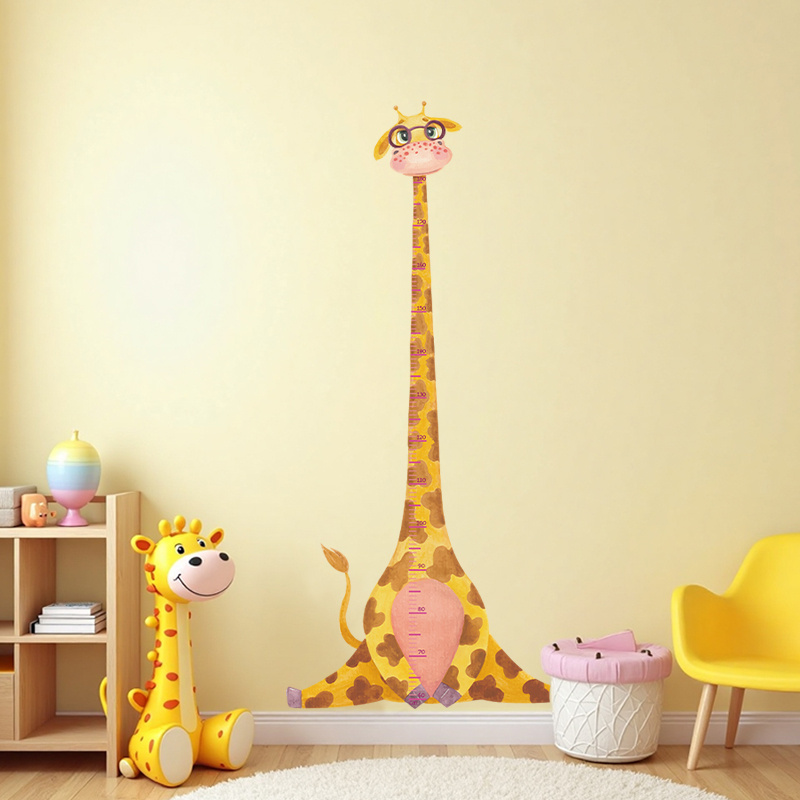 Giraffe Growth Chart Wall Stic - Wall Decal Nursery incelemesi ve fiyatı