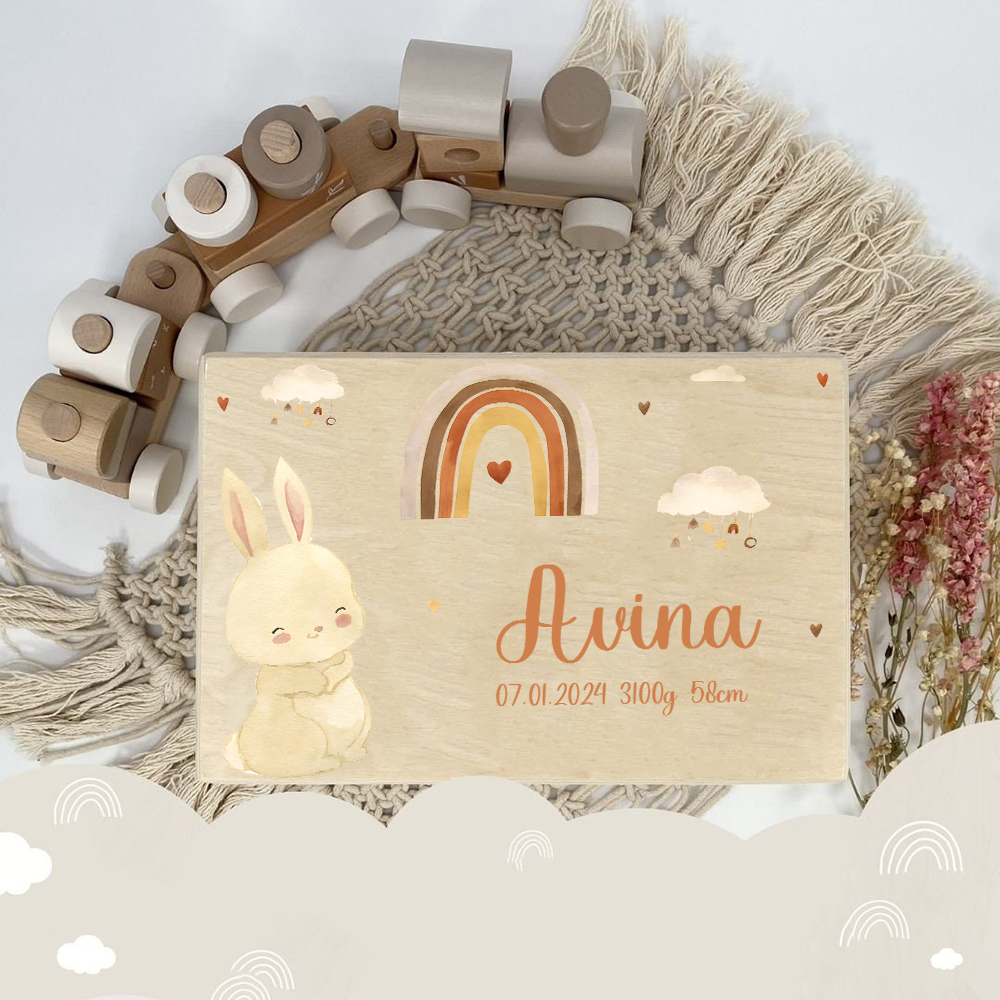 Personalized Baby Memory Box B - Baby Keepsake Box incelemesi ve fiyatı