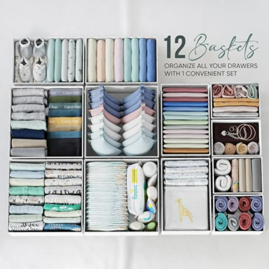Drawer Organizer Clothes Set o - Baby Nursery Drawers incelemesi ve fiyatı