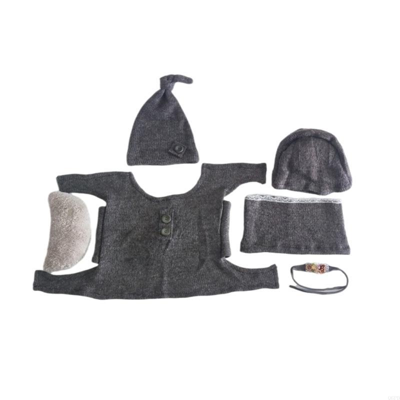   Baby Photography Props Hat W - Baby Wrap Stretchy incelemesi ve fiyatı