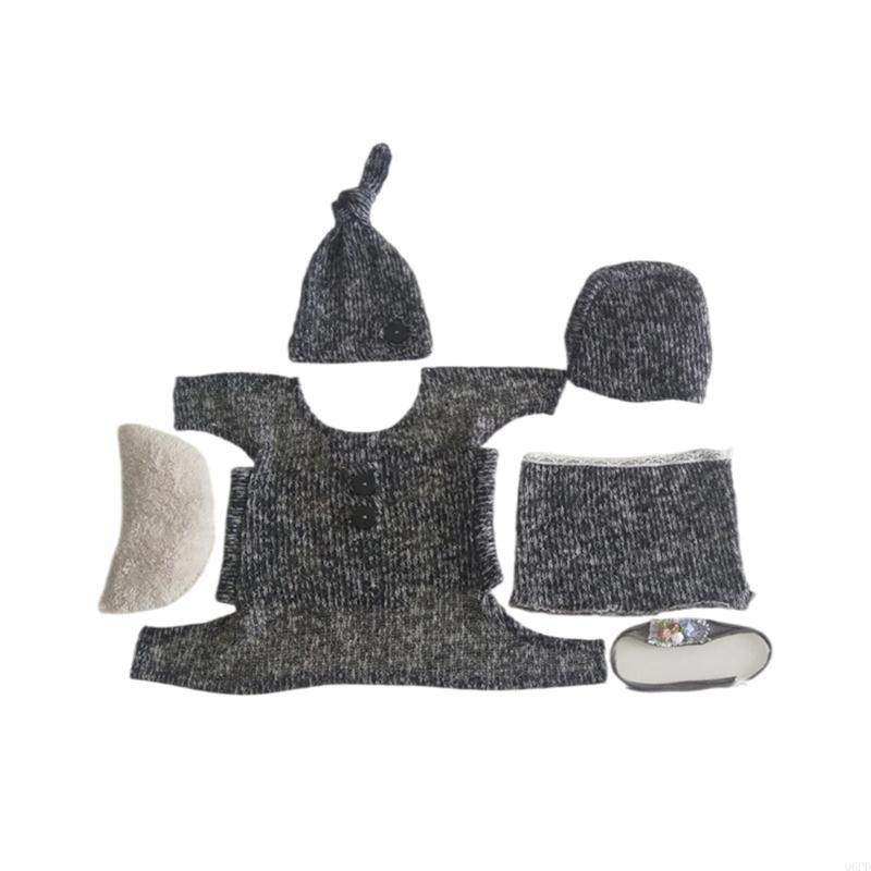   Baby Photography Props Hat W - Baby Wrap Stretchy incelemesi ve fiyatı