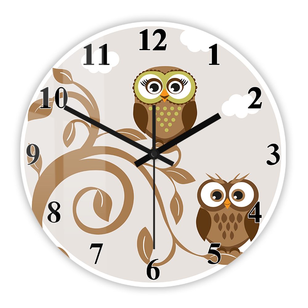 Whimsical Cartoon Owls on Tree - Baby Nursery Frames incelemesi ve fiyatı