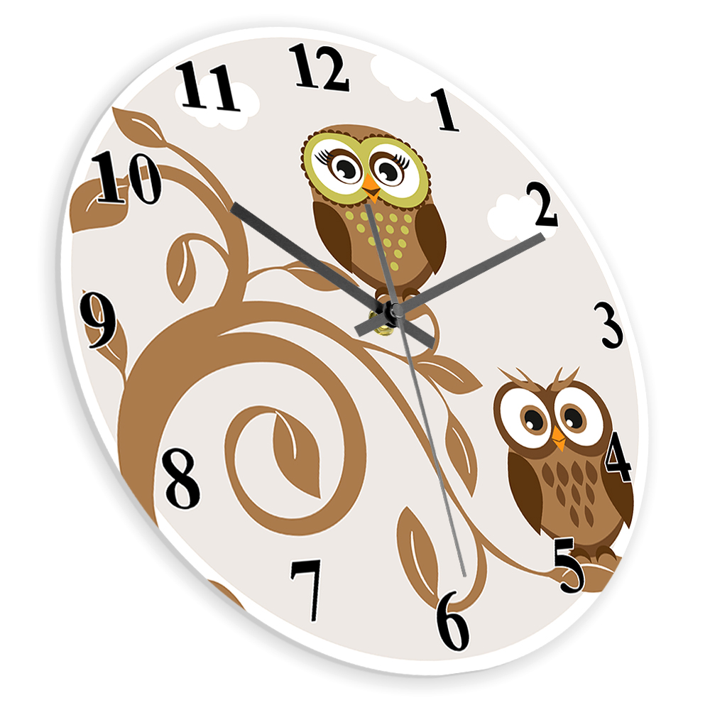 Whimsical Cartoon Owls on Tree - Baby Nursery Frames incelemesi ve fiyatı