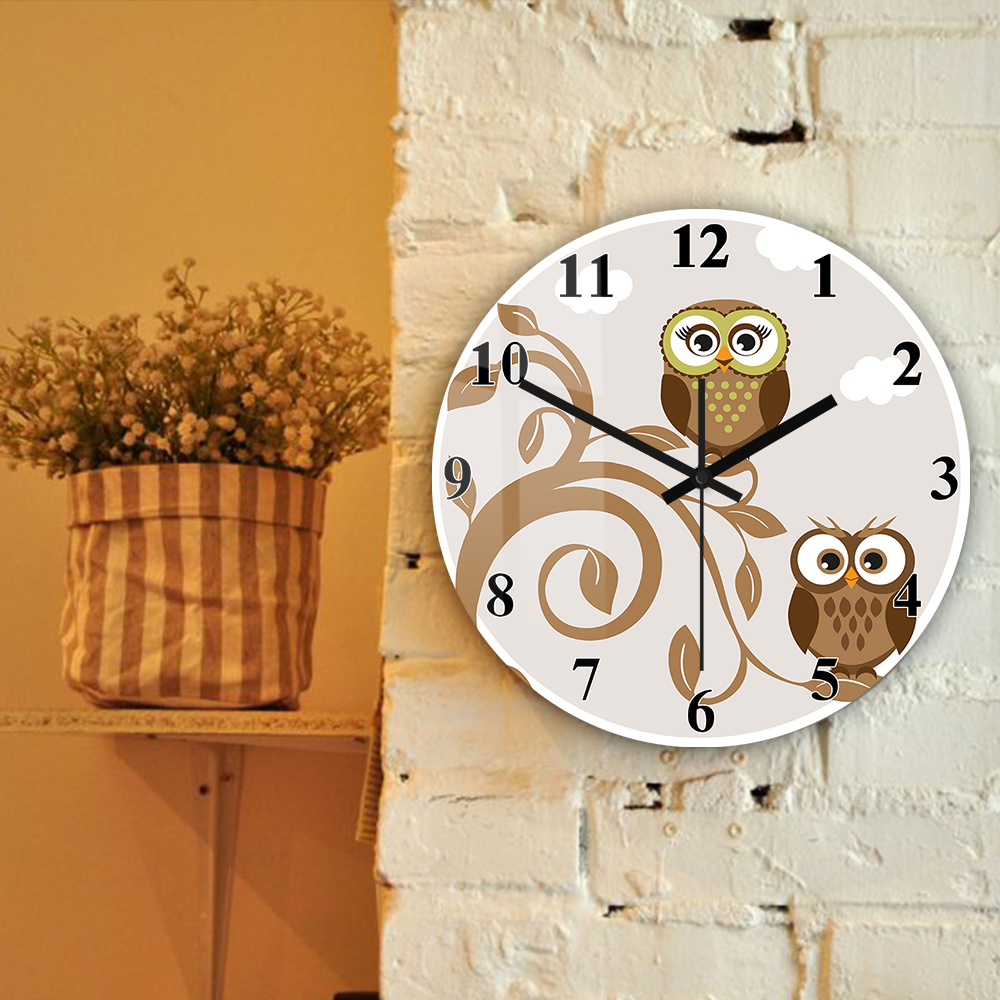 Whimsical Cartoon Owls on Tree - Baby Nursery Frames incelemesi ve fiyatı