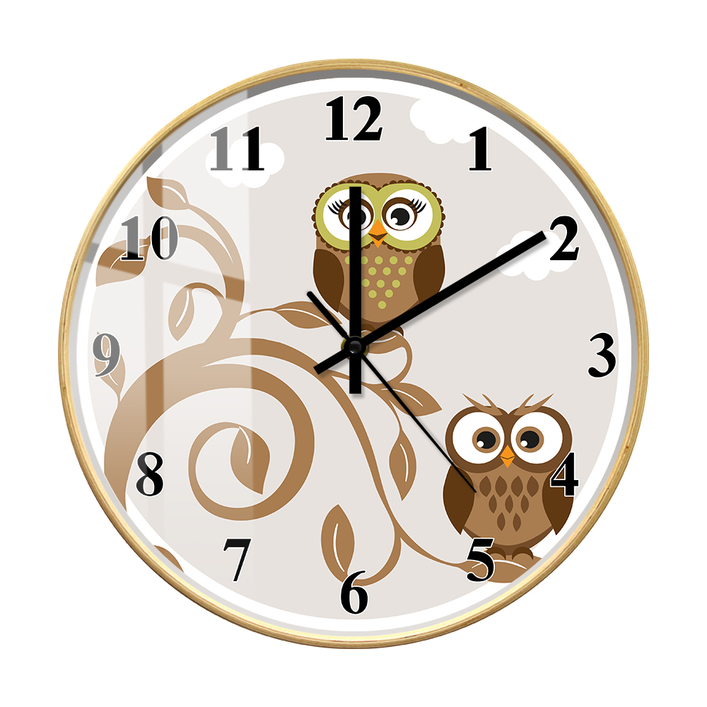 Whimsical Cartoon Owls on Tree - Baby Nursery Frames incelemesi ve fiyatı