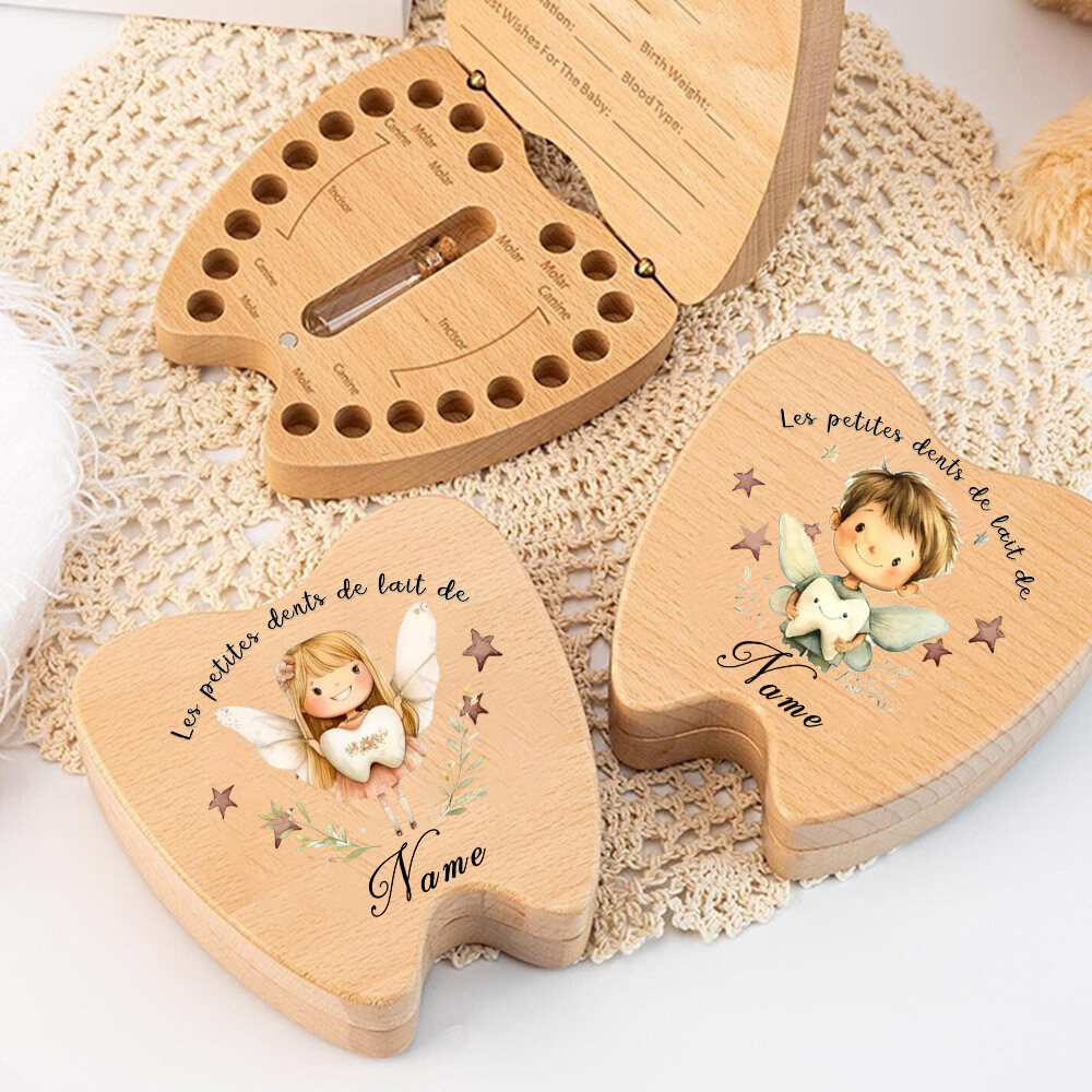 Personalized Tooth Fairy Box B - Baby Keepsake Box incelemesi ve fiyatı
