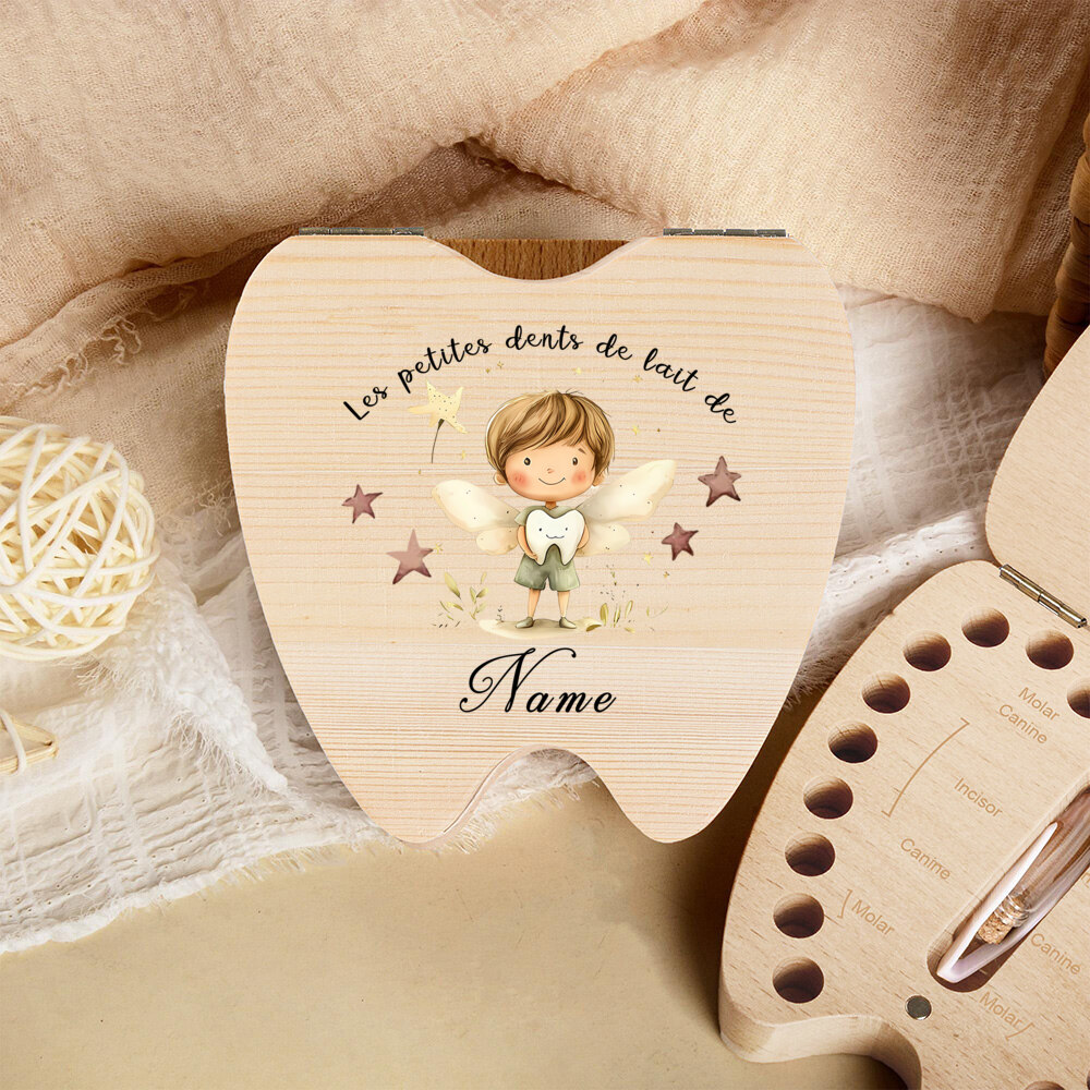 Personalized Tooth Fairy Box B - Baby Keepsake Box incelemesi ve fiyatı
