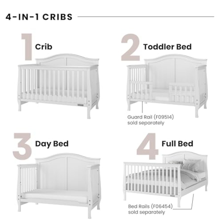 Camden Design 4-in-1 Convertib - Baby Nursery Furniture Sets incelemesi ve fiyatı