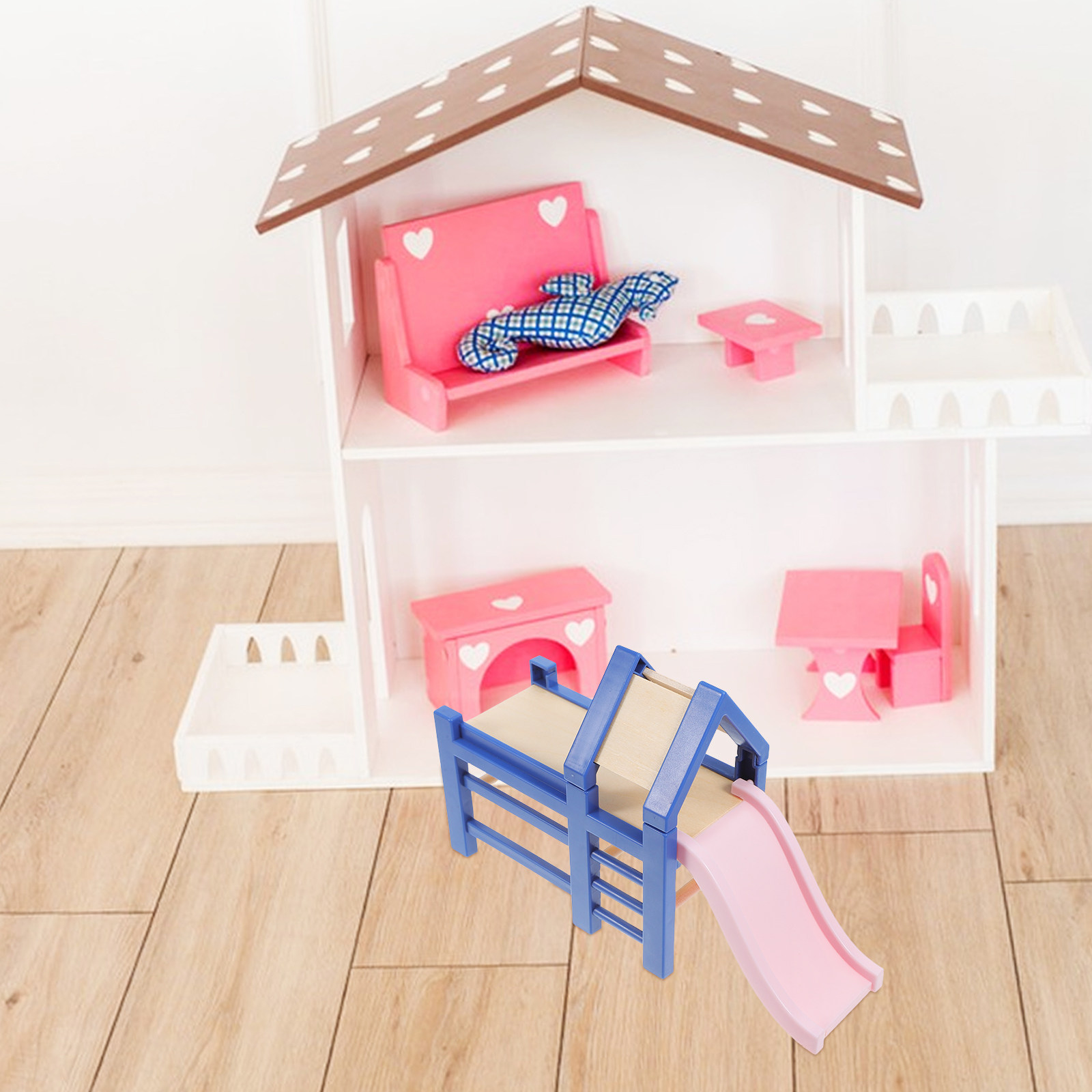 1 Set Miniature Dollhouse Furn - Baby Nursery Furniture Sets incelemesi ve fiyatı