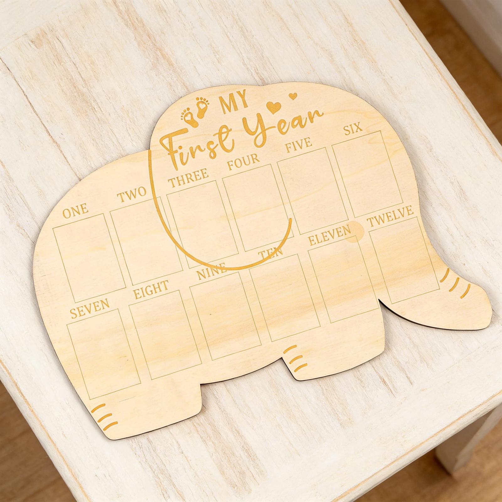 Baby First Twelve Months Photo - Baby Nursery Frames incelemesi ve fiyatı
