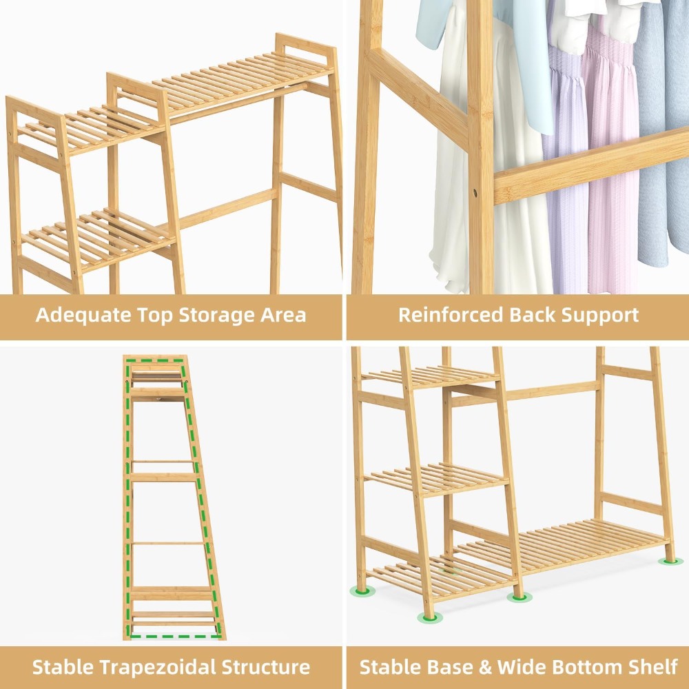 US Shipping Kids Clothing Rack - Baby Nursery Wardrobe incelemesi ve fiyatı