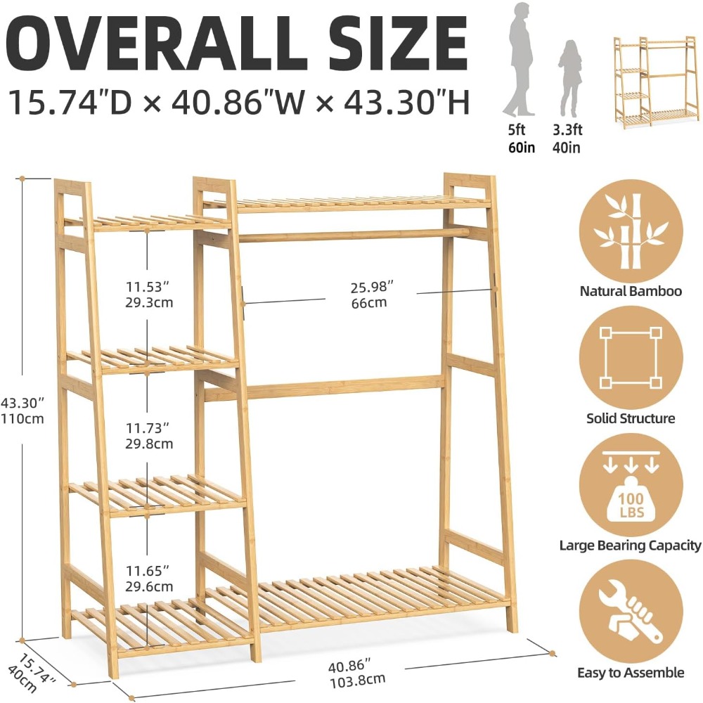 US Shipping Kids Clothing Rack - Baby Nursery Wardrobe incelemesi ve fiyatı