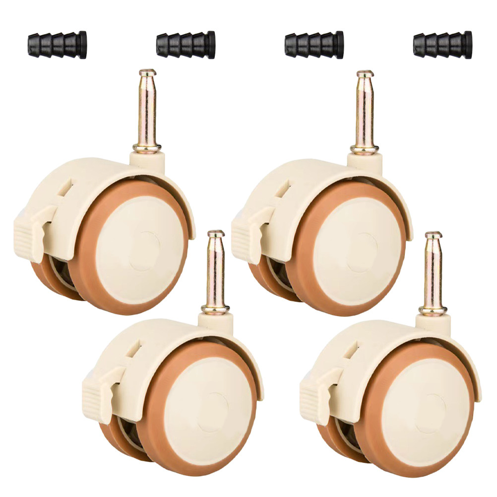 4Pcs Baby Cot Wheels Silent Ru - Baby Nursery Furniture Sets incelemesi ve fiyatı