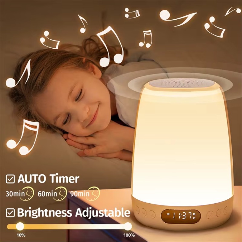 Bluetooth Speaker Kids Alarm C - Sound Sleep Trainer Clock incelemesi ve fiyatı