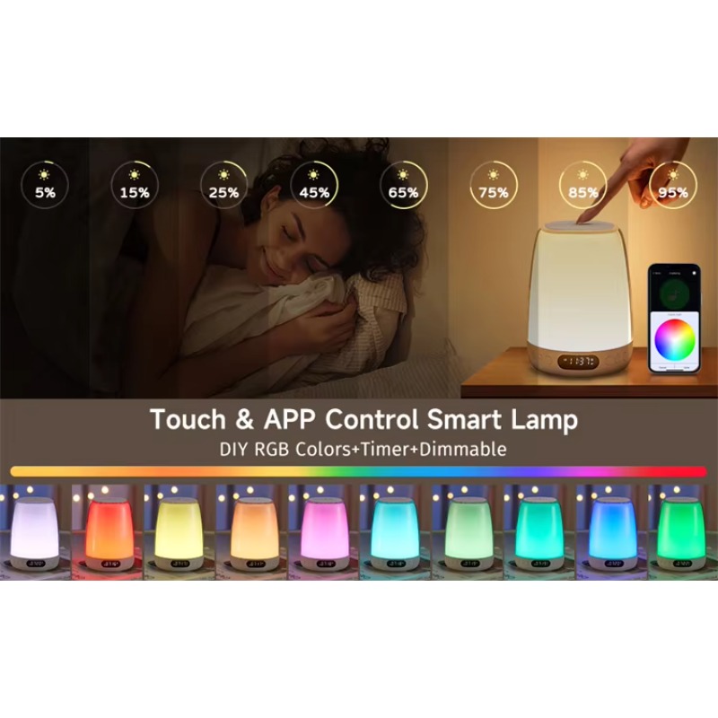 Bluetooth Speaker Kids Alarm C - Sound Sleep Trainer Clock incelemesi ve fiyatı