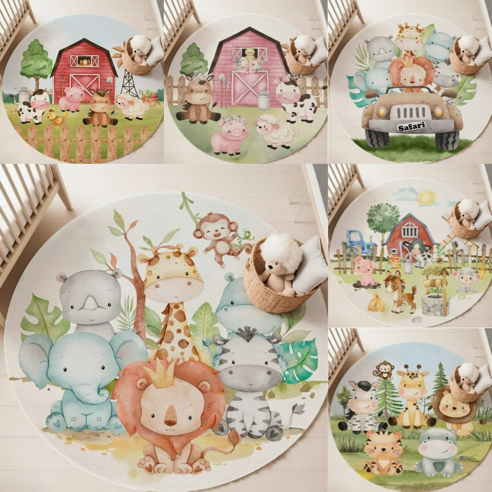 Woodland Animals Nursery Rug f - Baby Nursery Mat incelemesi ve fiyatı