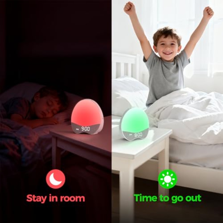 Ok to Wake Alarm Clock for , S - Sound Sleep Trainer Clock incelemesi ve fiyatı