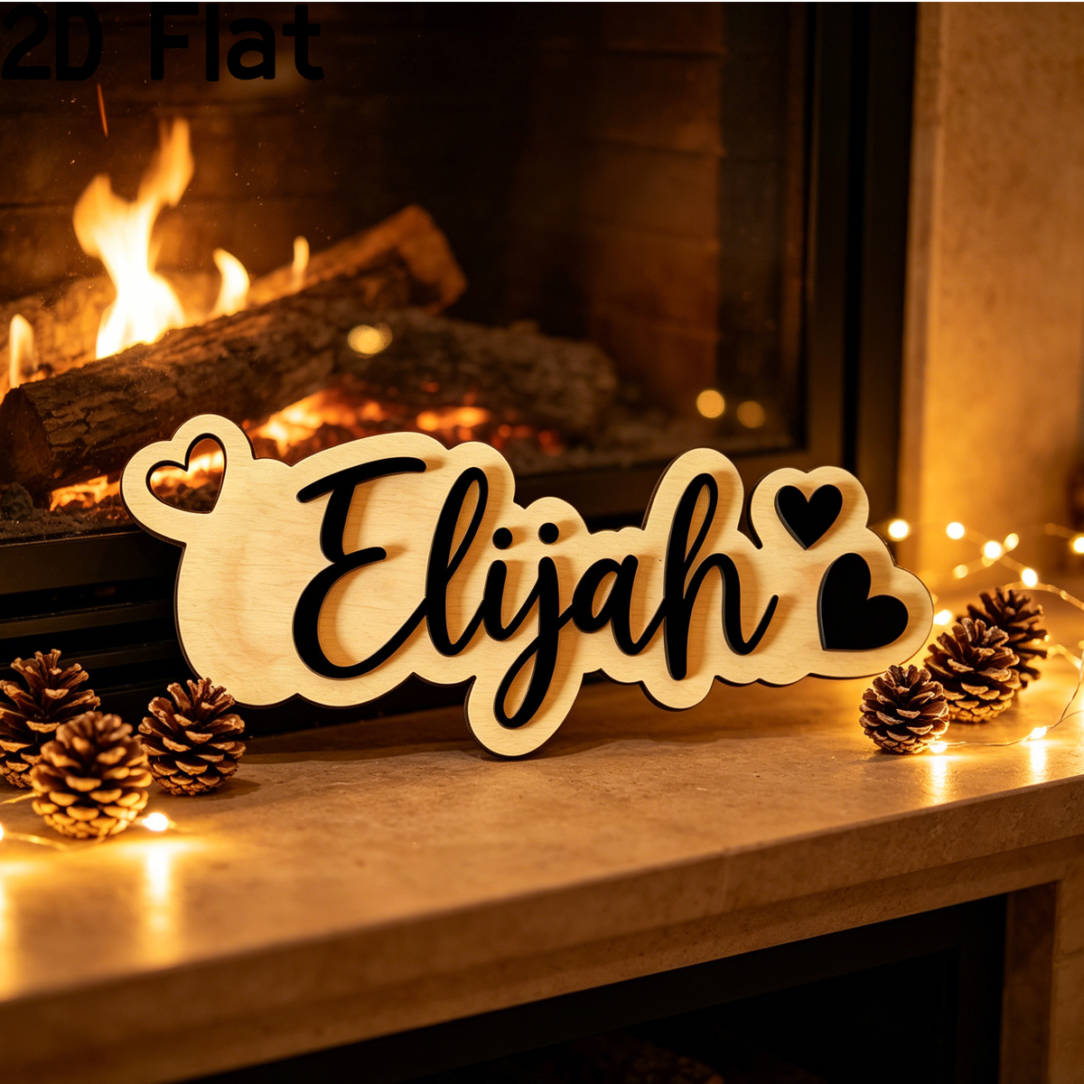 1Pc Custom Love Decor Wooden A - Baby Nursery Decorations incelemesi ve fiyatı