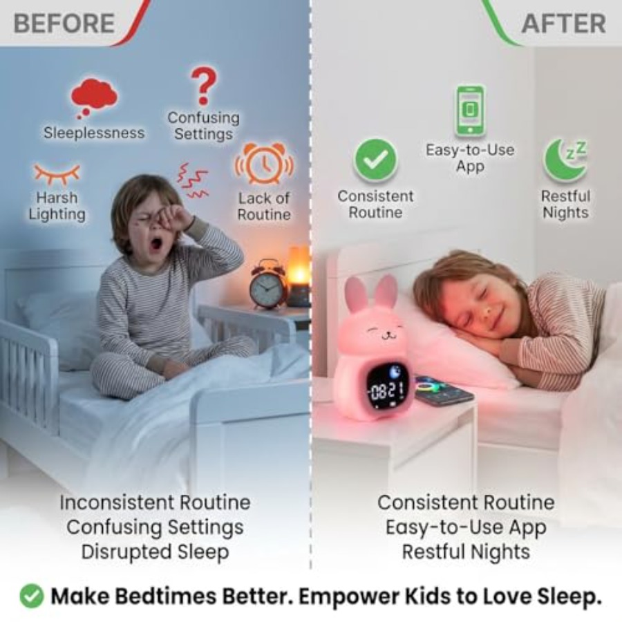 Sleep Trainer with App Control - Sound Sleep Trainer Clock incelemesi ve fiyatı