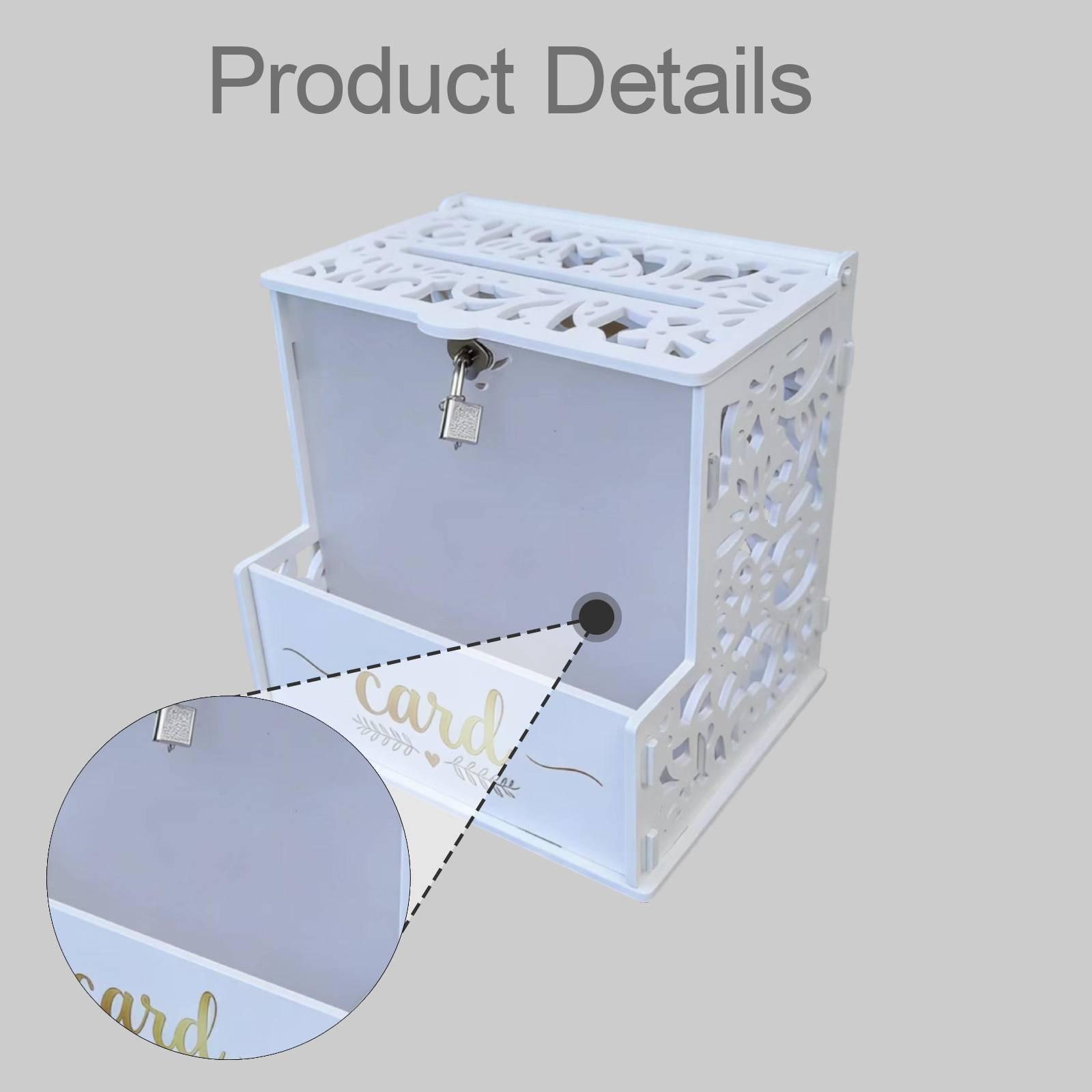 Wedding Card Box Keepsake Stor - Baby Keepsake Box incelemesi ve fiyatı