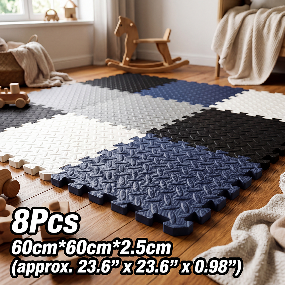 8Pcs Thickness 2.5cm Baby Play - Baby Nursery Mat incelemesi ve fiyatı