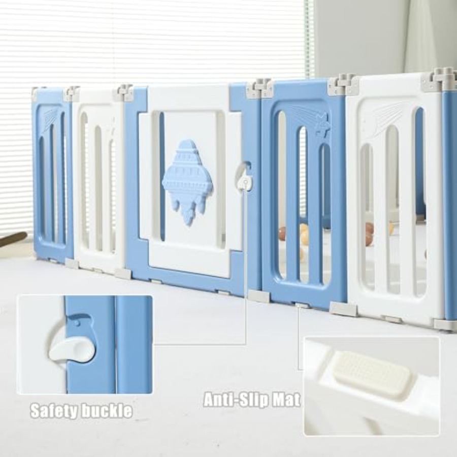 Extra Large Baby Playpen - 22  - Baby Gate Extra Wide incelemesi ve fiyatı