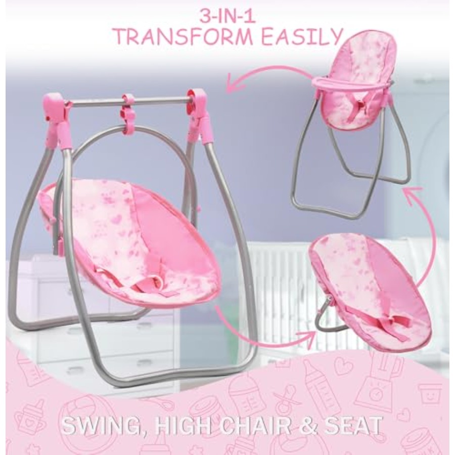 Baby Doll Stroller Bed and Swi - Baby Nursery Furniture Sets incelemesi ve fiyatı