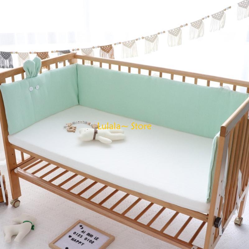 Y4QA 200x32cm Baby Cot Bumper  - Baby Nursery Cushion incelemesi ve fiyatı
