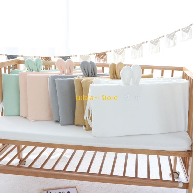 Y4QA 200x32cm Baby Cot Bumper  - Baby Nursery Cushion incelemesi ve fiyatı