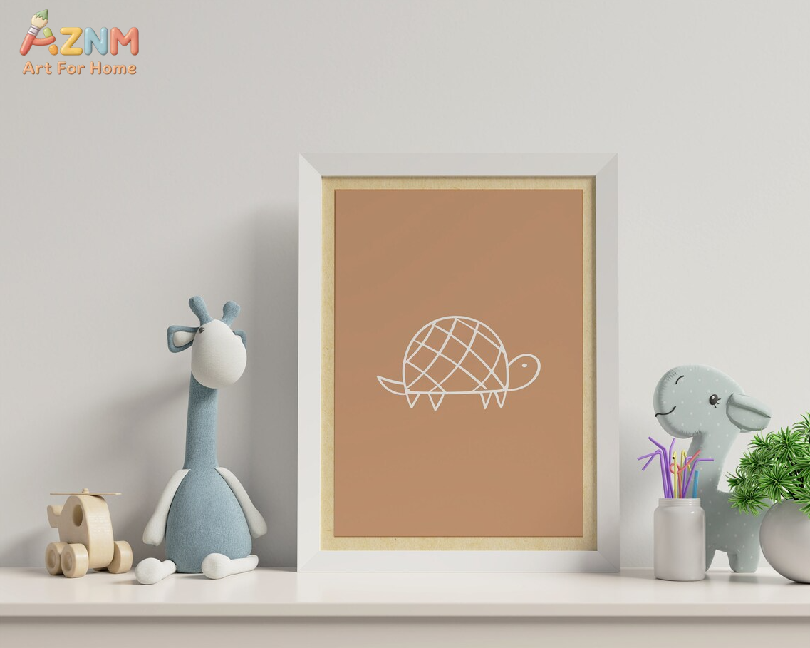 AZNM Boho Neutral Line Art Ani - Baby Nursery Neutral incelemesi ve fiyatı