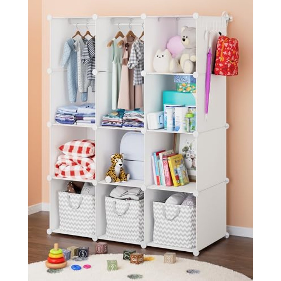 Baby Closet Organizer for Nurs - Baby Nursery Wardrobe incelemesi ve fiyatı
