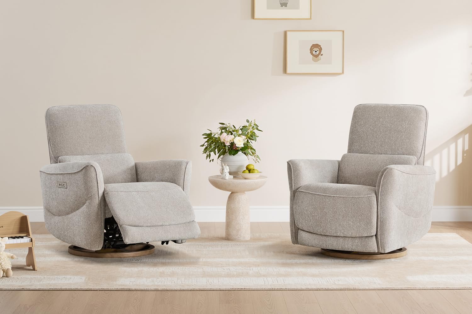 Nursery Rocking Swivel Glider  - Rocking Chair Nursery incelemesi ve fiyatı